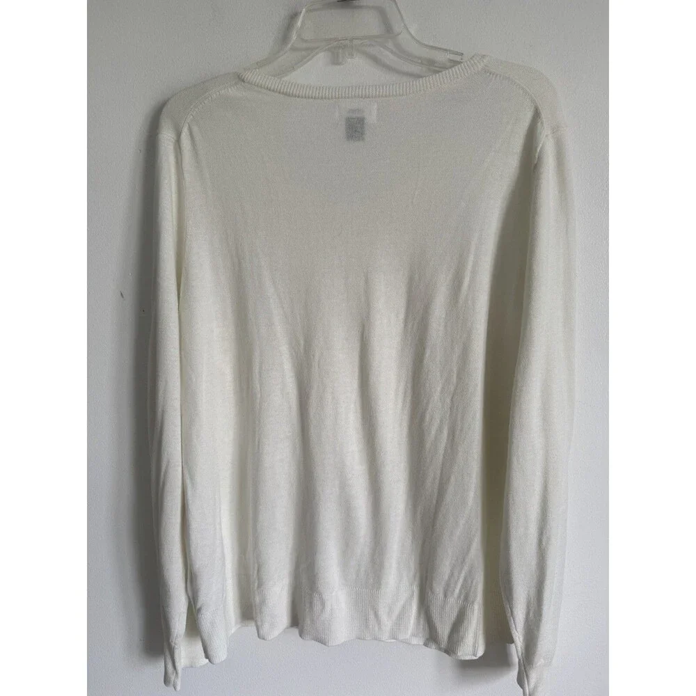 Old Navy Cardigan Sweater Womens Size XXL Off White Button Front Ivory NWOT - Picture 6 of 8